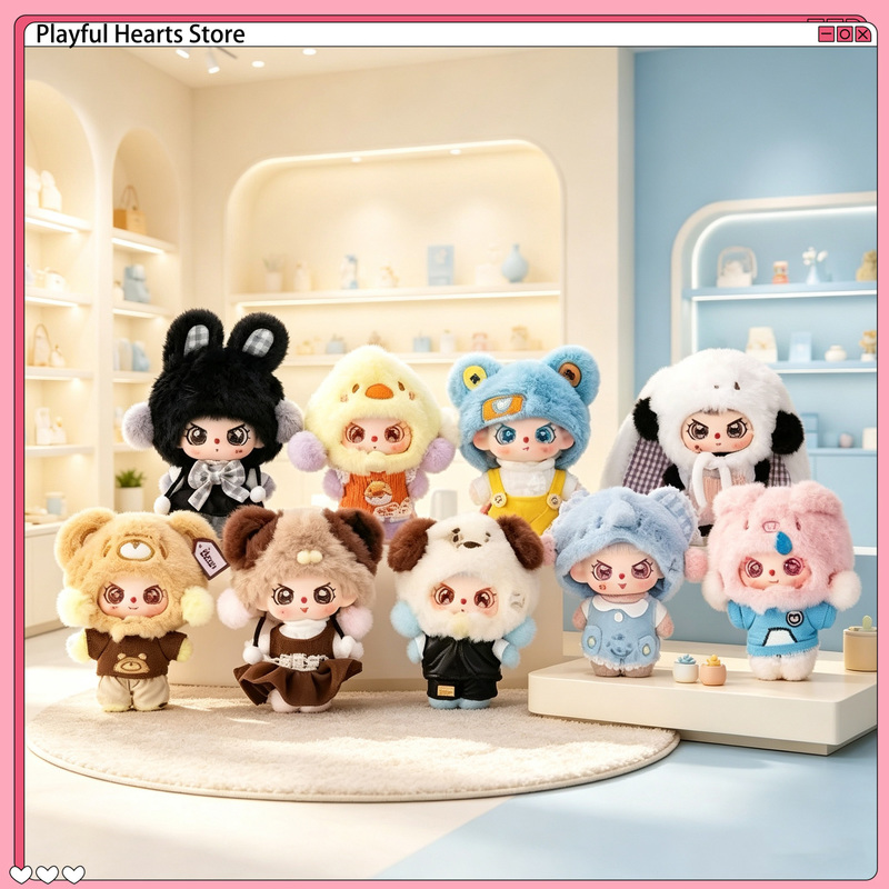 Baby Products Set - Boneka Vinyl Plush Keychain Bag Charm