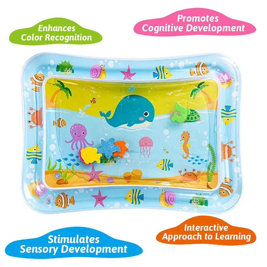 Play Mat - Matras Bermain Air Tiup untuk Bayi