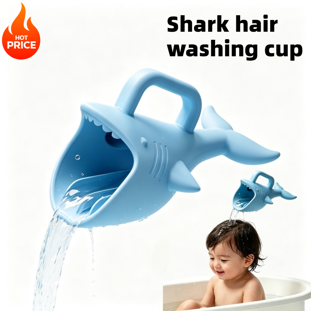 Cangkir Bilas Bayi Bentuk Hiu  - Baby Products Eco Friendly ulasan dan harga