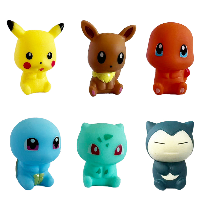 6 Buah Mainan Mandi Pokemon Pi - Baby Products Japan ulasan dan harga