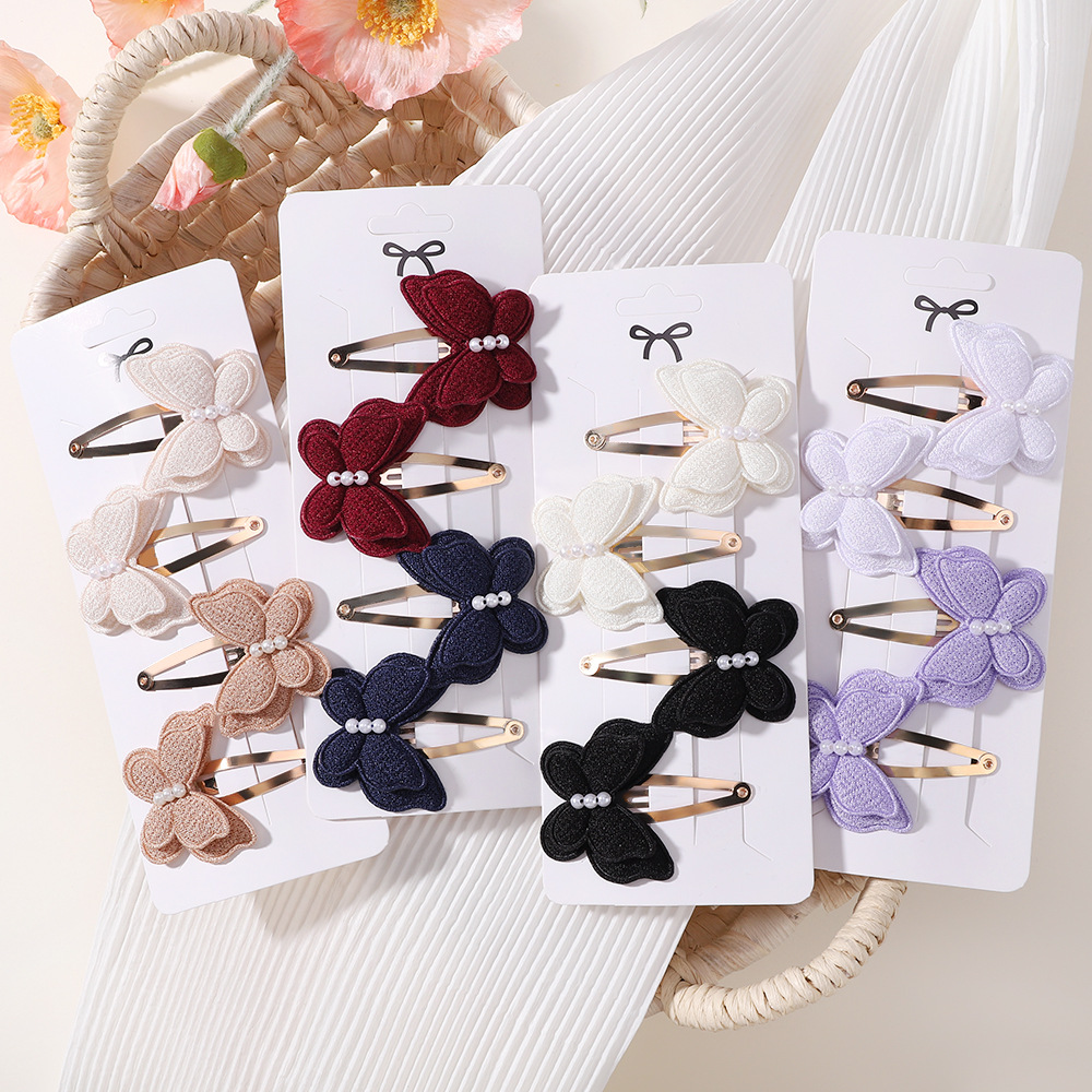 Set Jepit Rambut Kupu-kupu 4 B - Baby Products Set ulasan dan harga