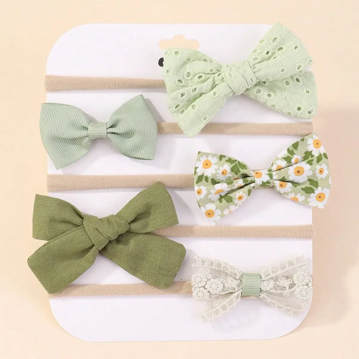 5 Buah/Set Ikat Kepala Elastis - Baby Products Set ulasan dan harga