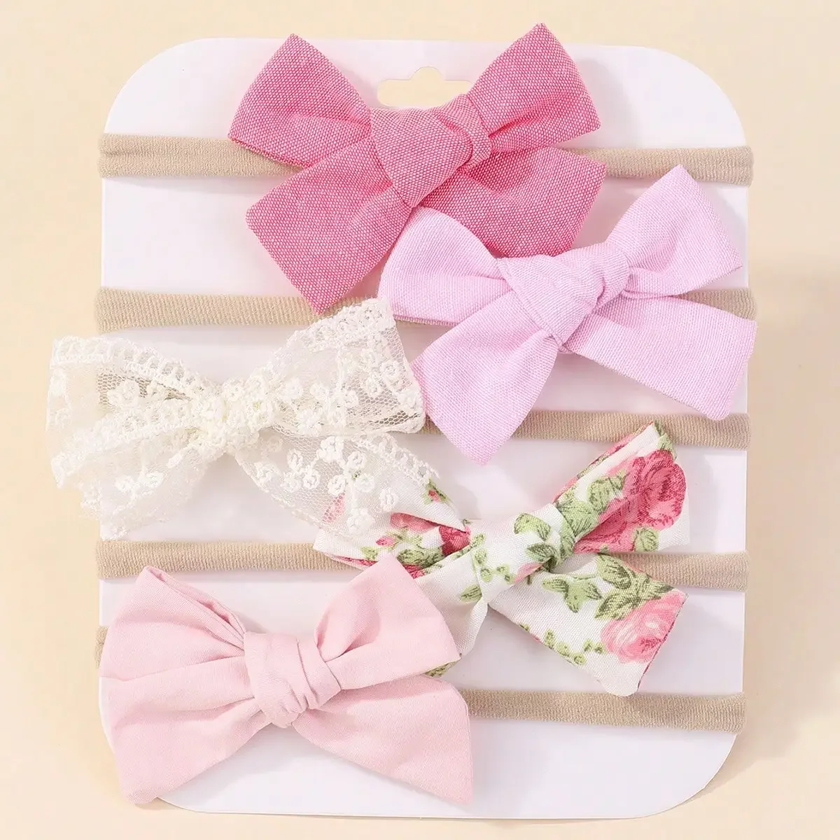 5 Buah/Set Ikat Kepala Elastis - Baby Products Set ulasan dan harga
