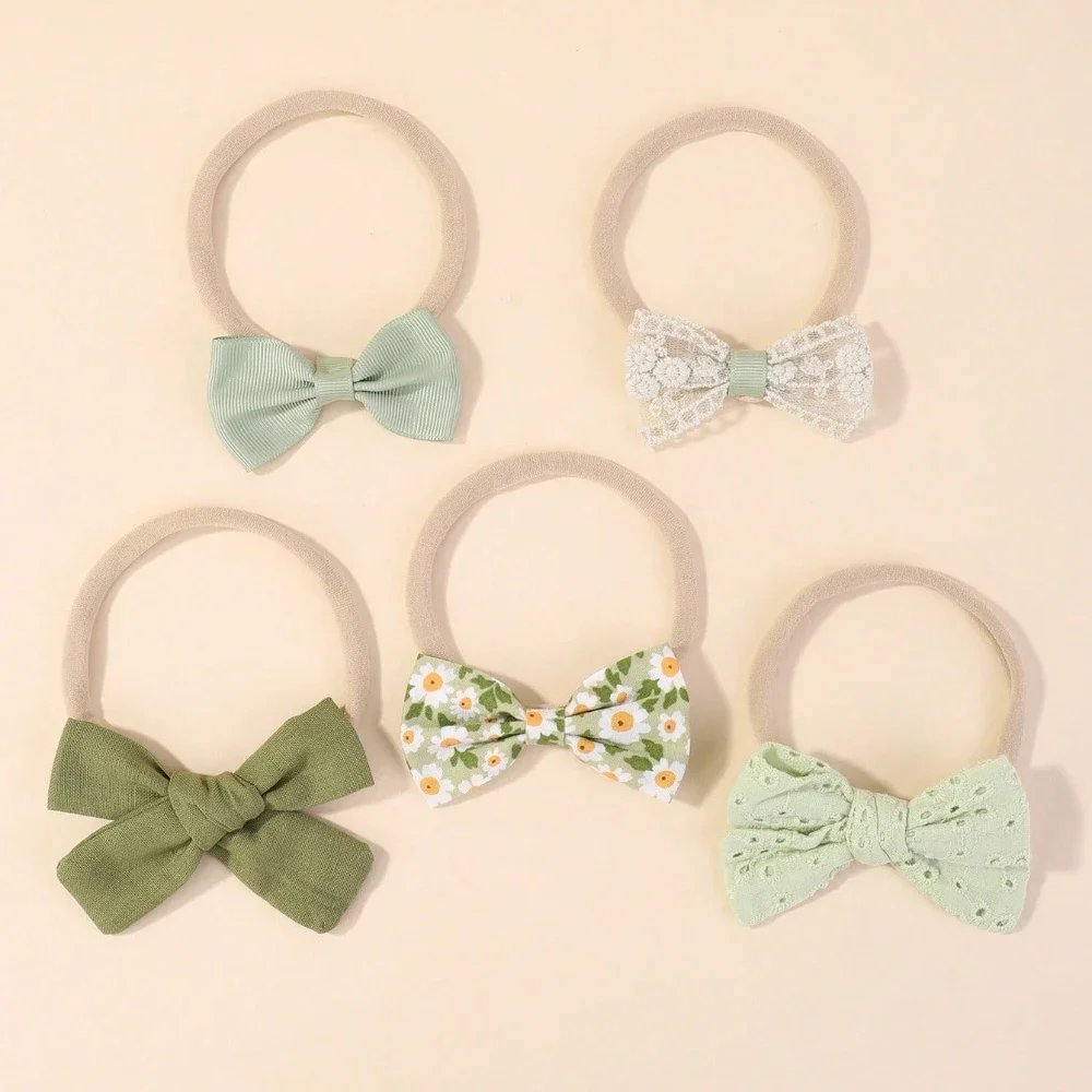 5 Buah/Set Ikat Kepala Elastis - Baby Products Set ulasan dan harga