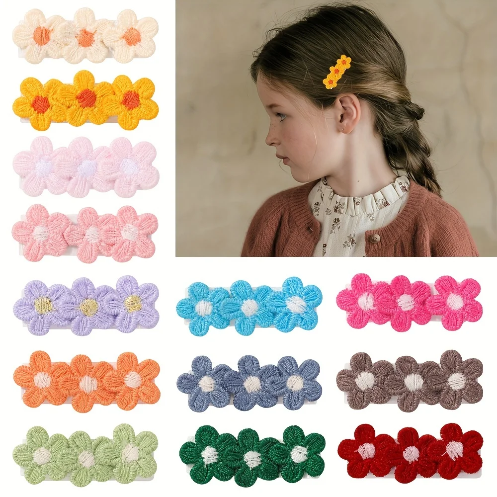 10 Buah/Set Jepit Rambut Bunga - Baby Products Set ulasan dan harga