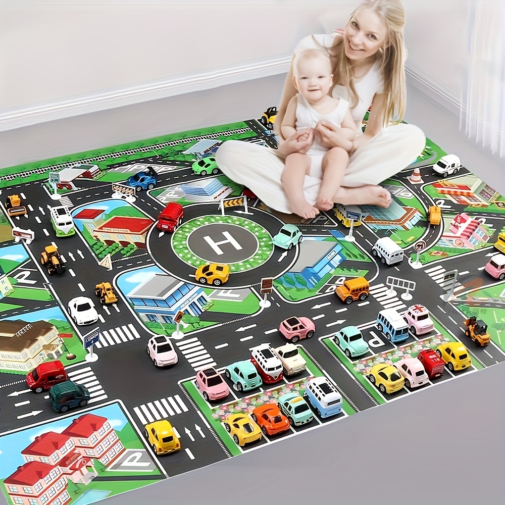 1 buah, tikar bermain lalu lin - Play Mat ulasan dan harga