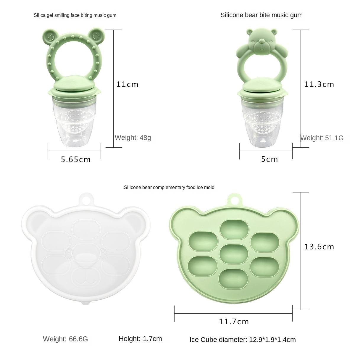 Set alat makan bayi silikon, d - Baby Products Eco Friendly ulasan dan harga